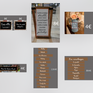 Lot stickers mariage